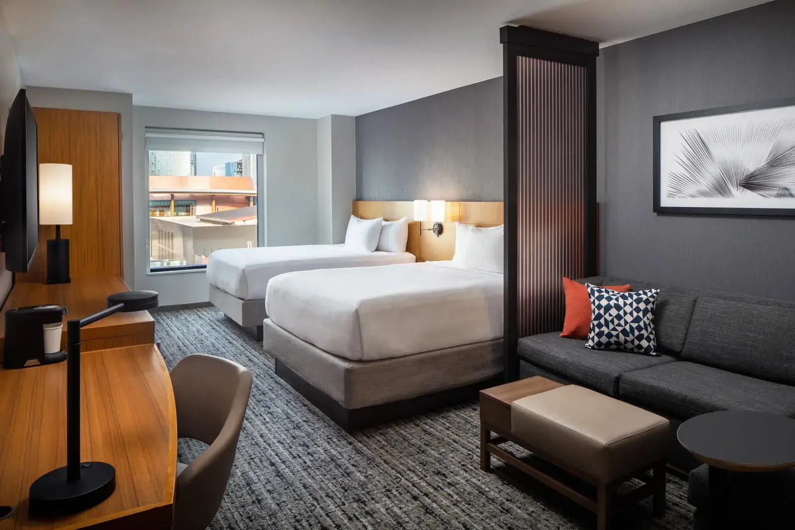 47 Hyatt Place Nashville Downtown, TN photography by Greg Ceo Image editing by Valentin Sivyakov